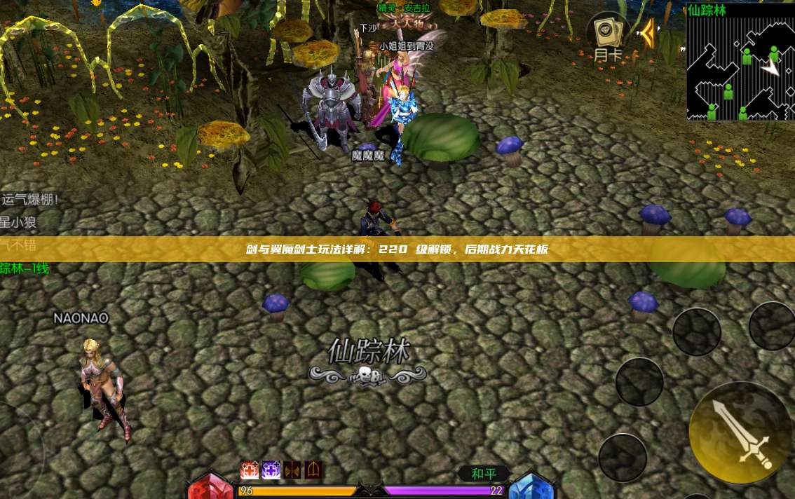 剑与翼魔剑士玩法详解:220 级解锁,后期战力天花板